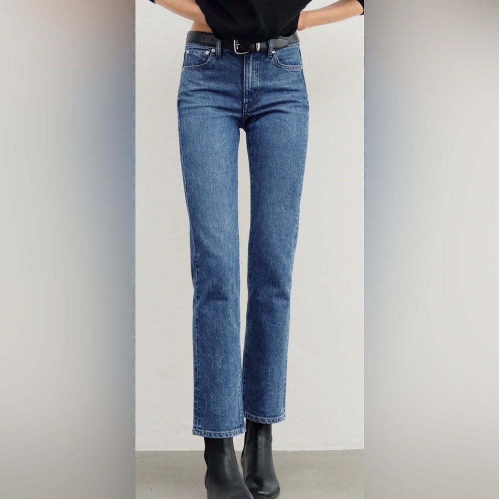 AYR Women's Straight Leg Blue Jeans LaLa size 28